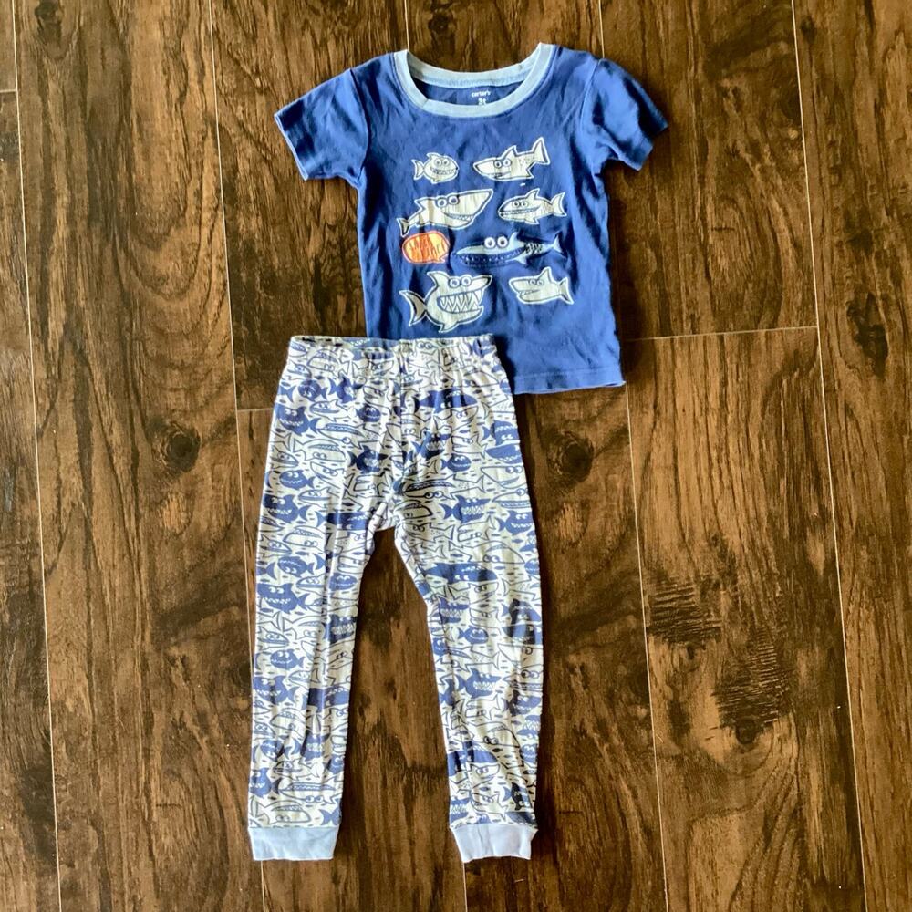 Carter's Sharks Long Pajama Set